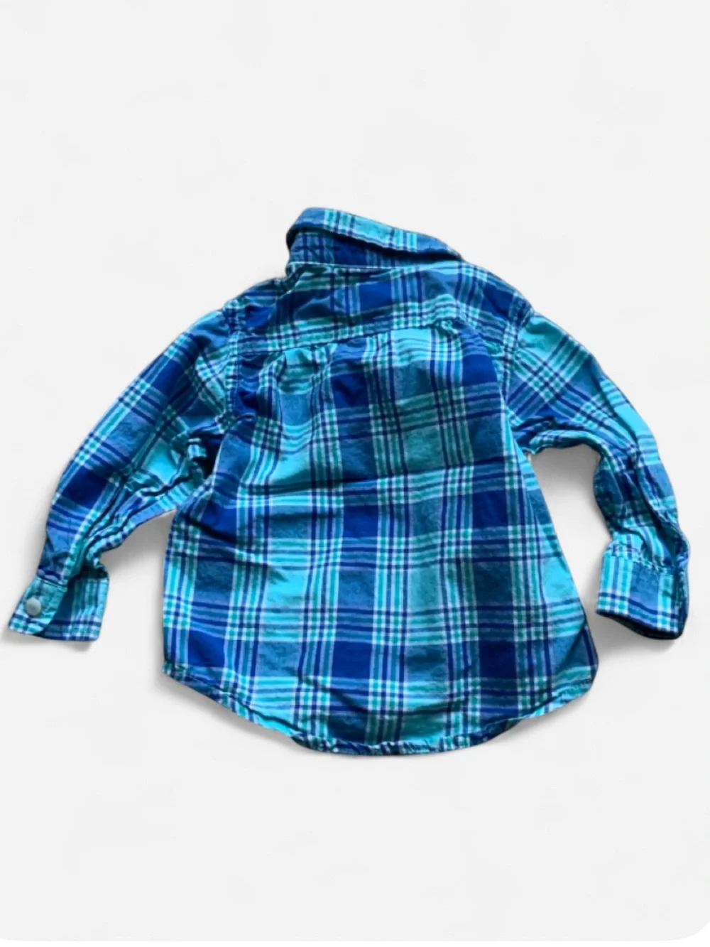 The Children's Place LS Plaid Button-Down Shirt Baby Boys 12-18M